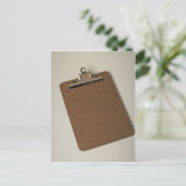 クリップボードの写真 ポストカード (スタンド正面)