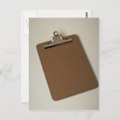 クリップボードの写真 ポストカード (正面/裏面)