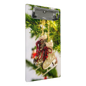 クリップボードの冬のスケート ミニクリップボード (アングル)