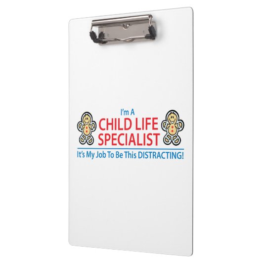 クリップボードを混乱させている子供の生命専門家 クリップボード (左)