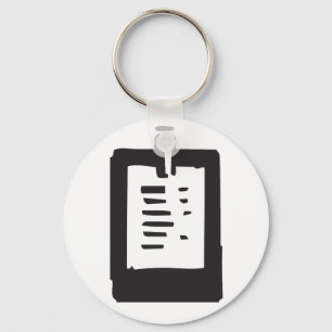 クリップボードアイコンKeychain キーホルダー