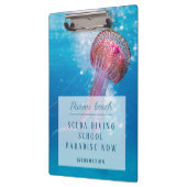 クリップボードスキューバダイビングオープンウォータースクール クリップボード (左)