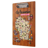 クリップボード – ウィスコンシン夕食クラブマップ (左)