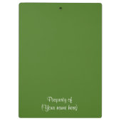 クリップボード/フットボールフィールド クリップボード (裏面)