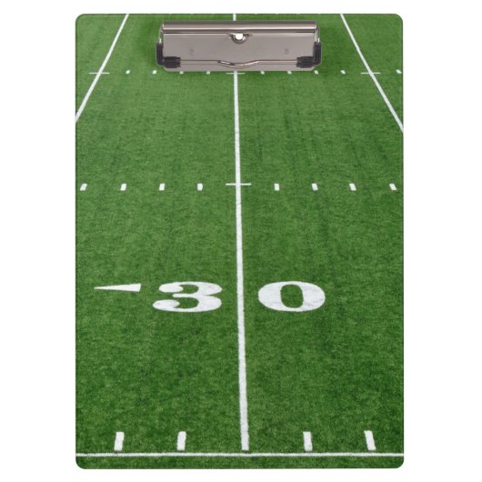 クリップボード/フットボールフィールド クリップボード (正面)
