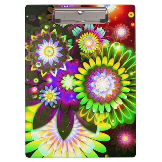 クリップボード/フ鮮やかラワー クリップボード (正面)