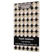 クリップボード·ブラパーソナライズされたック·ギフト4野球コーチ クリップボード (左)