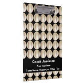 クリップボード·ブラパーソナライズされたック·ギフト4野球コーチ クリップボード (右)