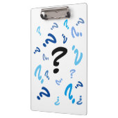 クリップボード – ブルースのクエスチョンマーク (左)