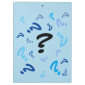 クリップボード – ブルースのクエスチョンマーク (裏面)