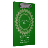 クリップボード – 会社情報を含むMedallion (右)