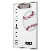 クリップボード – 野球コーチクリップボード (左)
