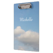 クリップボード |青い空と白い雲 (左)