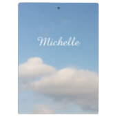 クリップボード |青い空と白い雲 (裏面)