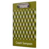 クリップボード – 3次元ブロックと文字 (左)