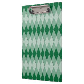 クリップボード – Harlequin Pattern （緑） (左)