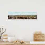 クリップルクリークコロラドパノラマビュー ポスター (キッチン)