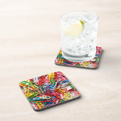 クリップ虹 コースター (右側)