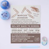 クリップ、文房具および事務用品、文房具 チラシ (シングル)