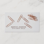 クリップ、文房具および事務用品、文房具 名刺 (正面)