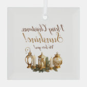 クリッメリーマスウィーラブユーオーナメント ガラスオーナメント (裏面)