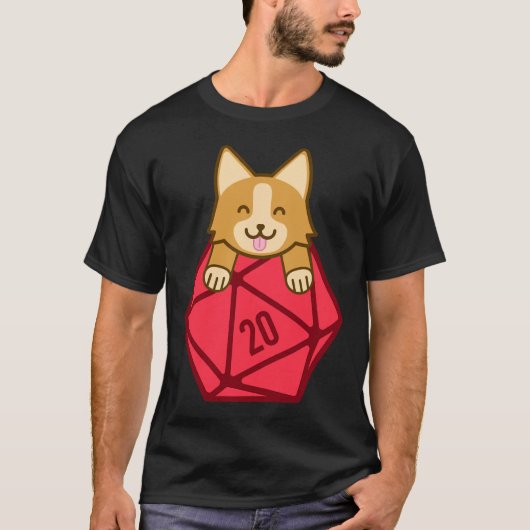 クリティカルコーギ Tシャツ (正面)