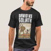 クリティカルヒットおもしろいRPGジョークミームDM David Goliath Tシャツ (正面)