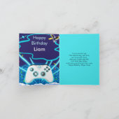 クリティカルヒット!ゲーマーに贈る14歳の誕生日カード カード (内部)