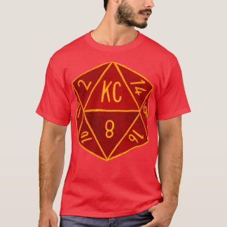 クリティカルヒット レッド ゴールド Tシャツ