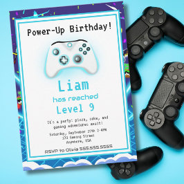 クリティカルヒット!9歳の誕生日おめでとう エピックゲーマー 招待状