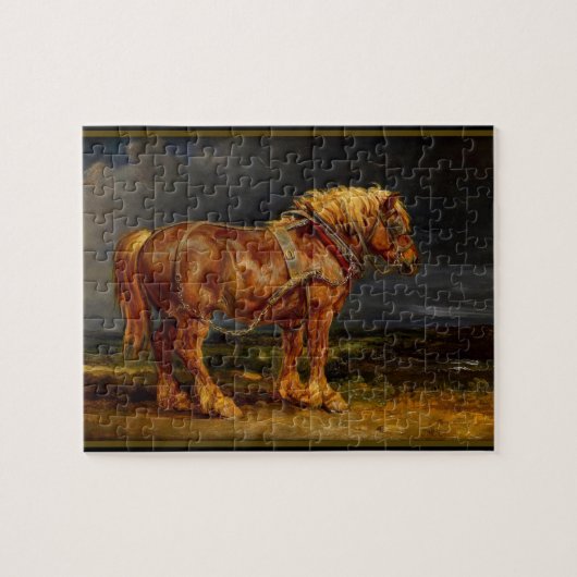クリデスデールホースパズル ジグソーパズル (横)