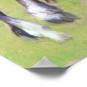 クリデスデールマーレアンドフォールホースポートレート ポスター (角)