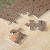 クリデール耕作の馬。 ジグソーパズル (側面)