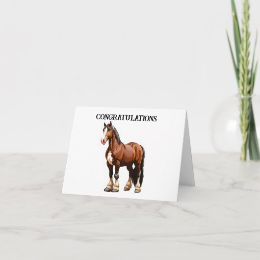 クリデール馬 カード (正面)