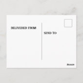 クリデール馬 ポストカード (裏面)