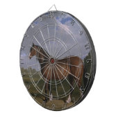 クリデール・スタリオン（サラブレッド・ホース）（動物） ダーツボード (正面右)