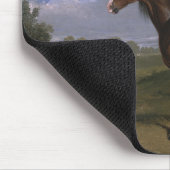 クリデール・スタリオン（サラブレッド・ホース）（動物） マウスパッド (コーナー)