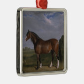 クリデール・スタリオン（サラブレッド・ホース）（動物） メタルオーナメント (右)