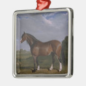 クリデール・スタリオン（サラブレッド・ホース）（動物） メタルオーナメント (左)