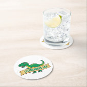 クリトサウルスレックスコースター ラウンドペーパーコースター (インサイチュ)