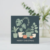 クリトマスオレンジグリーンポッテッドプラント シーズンカード (スタンド正面)