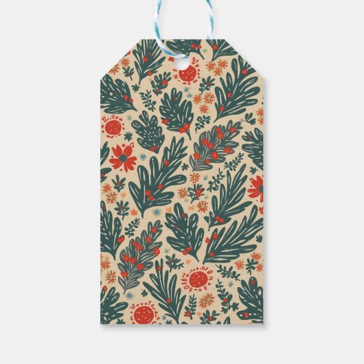 クリトマスギフトラベル ギフトタグ (裏面)