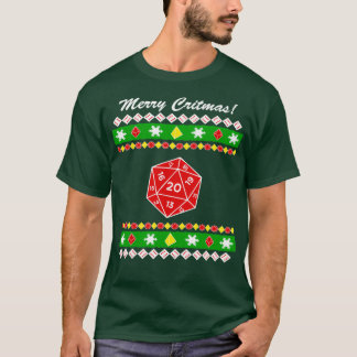 クリトマスメリー醜いクリスマスセーター Tシャツ