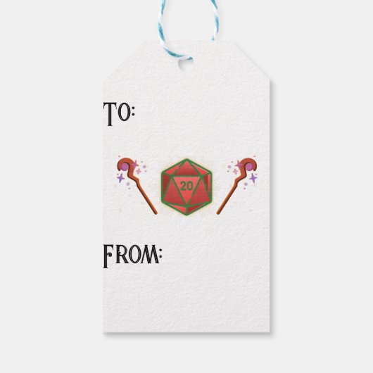 クリトメリーマ |ヒーラー醜いセーターのペルソナライズ ギフトタグ (裏面)