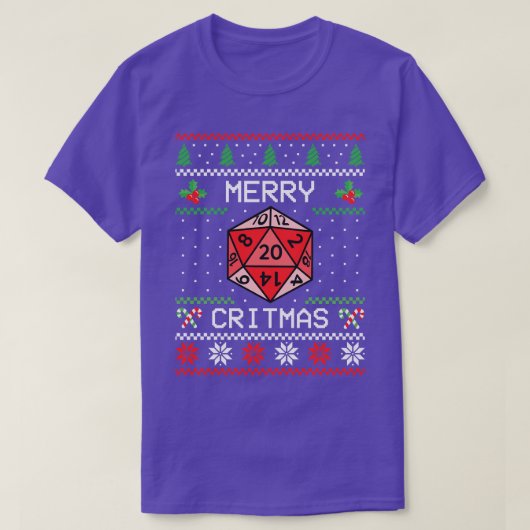 クリトメリーマII醜いクリスマス Tシャツ (デザイン正面)