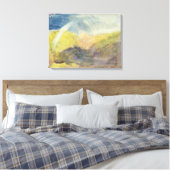 クリトン城(雨が降る山水) キャンバスプリント (インサイチュ (寝室))