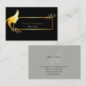 クリニックとスパ 名刺 (正面/裏面)