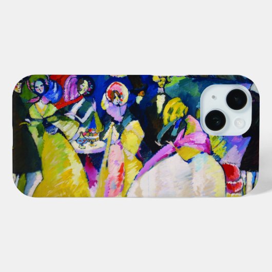 クリノリンのグループby Wassily Kandinsky Case-Mate iPhoneケース (裏面 (横))