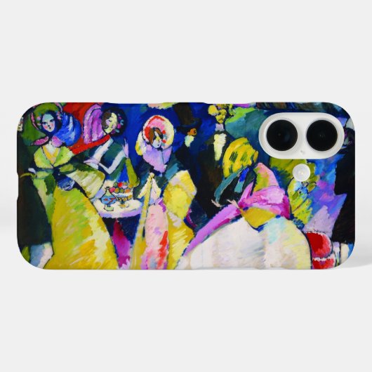 クリノリンのグループby Wassily Kandinsky Case-Mate iPhoneケース (裏面 (横))