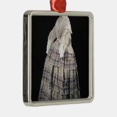 クリノリンの服1850-60年 メタルオーナメント (右)